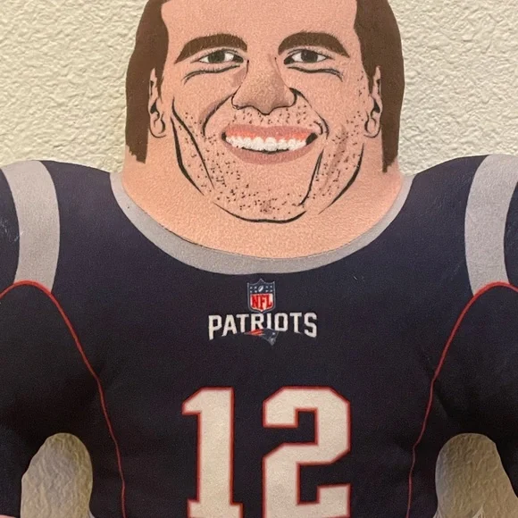 RARE TOM BRADYNFLPA Forever Collectibles Plush New England Patriots Studds 22
